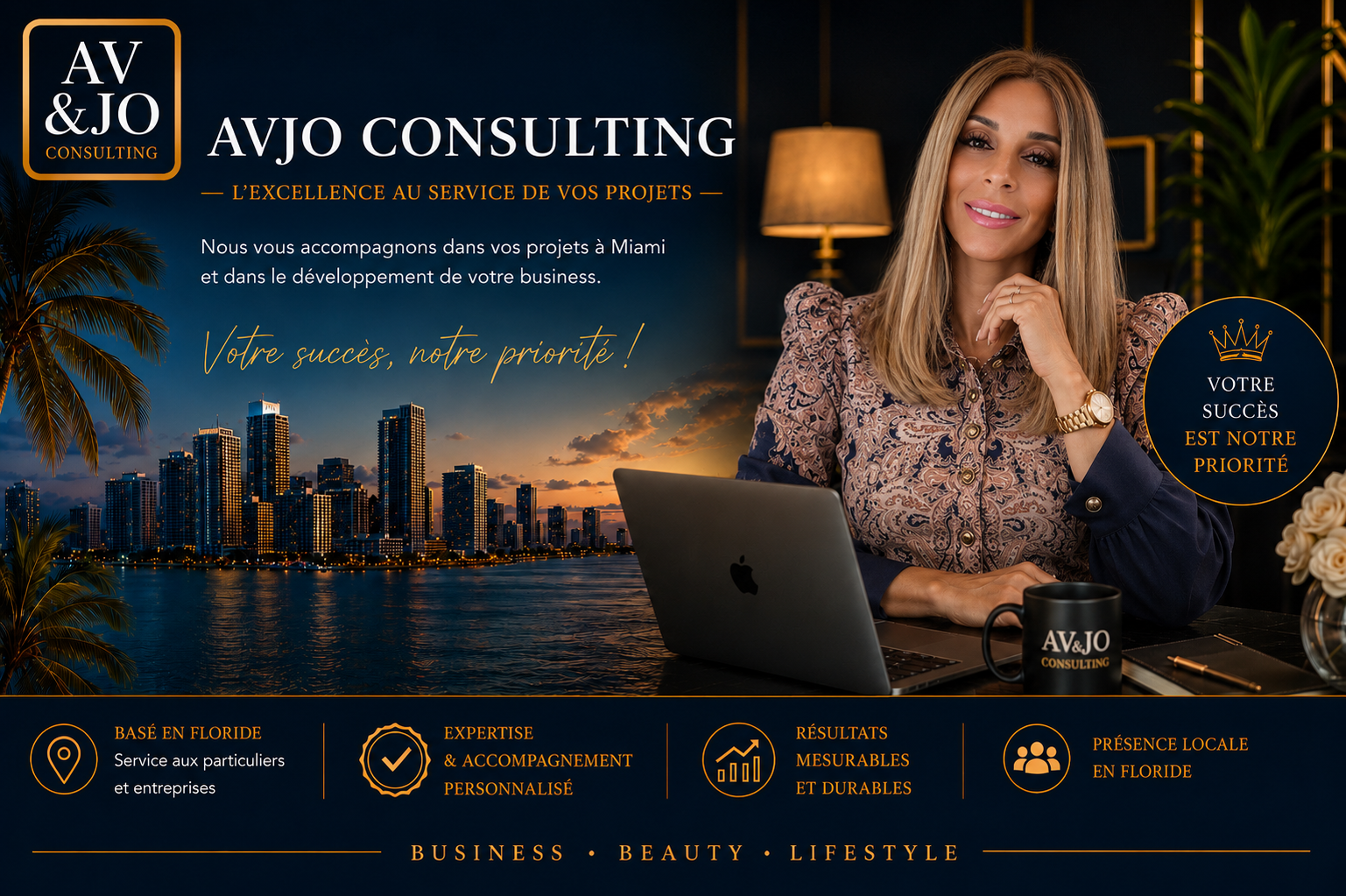 Rebecca Martial, Founder of AV&JO Consulting