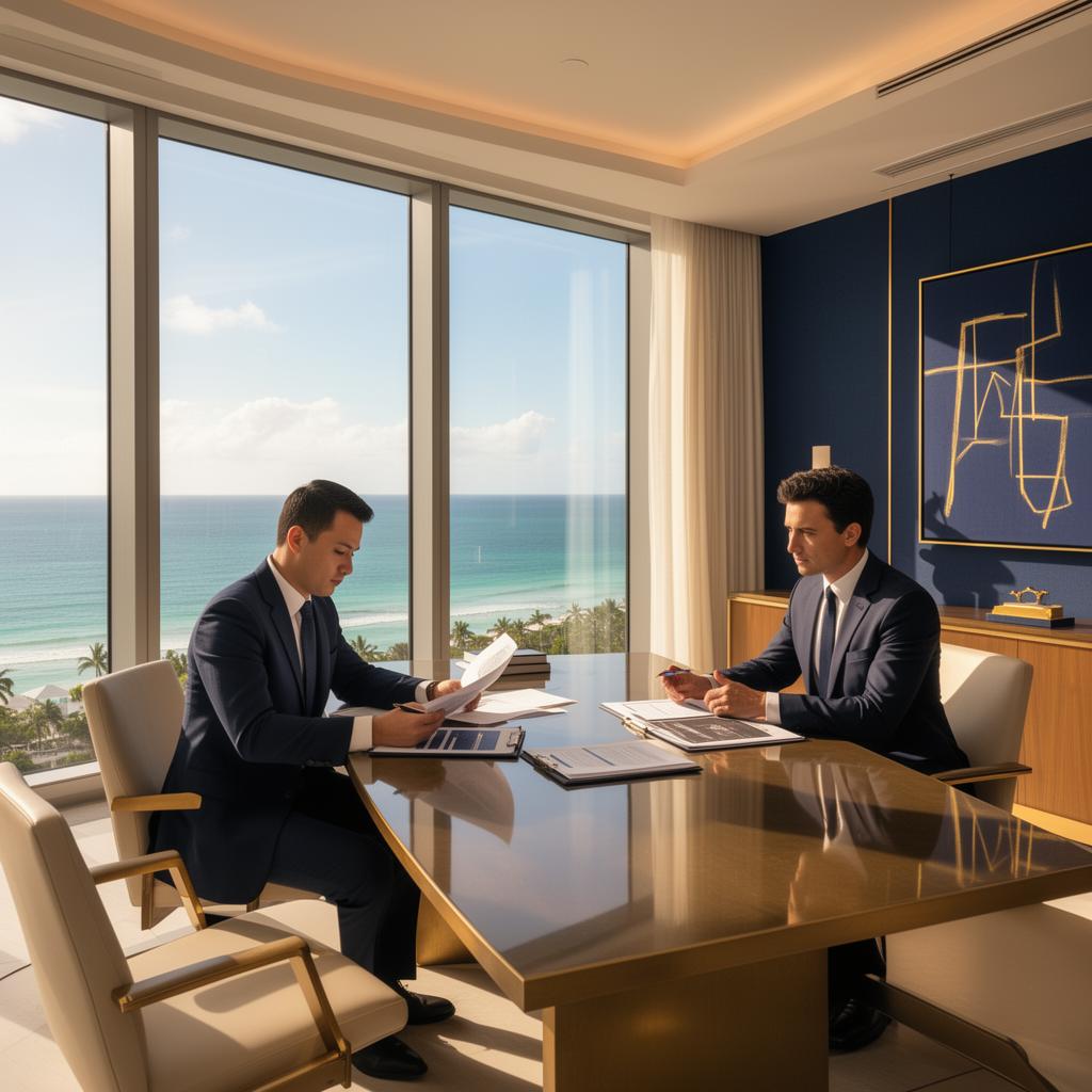 AV&JO consultants meeting in Miami office